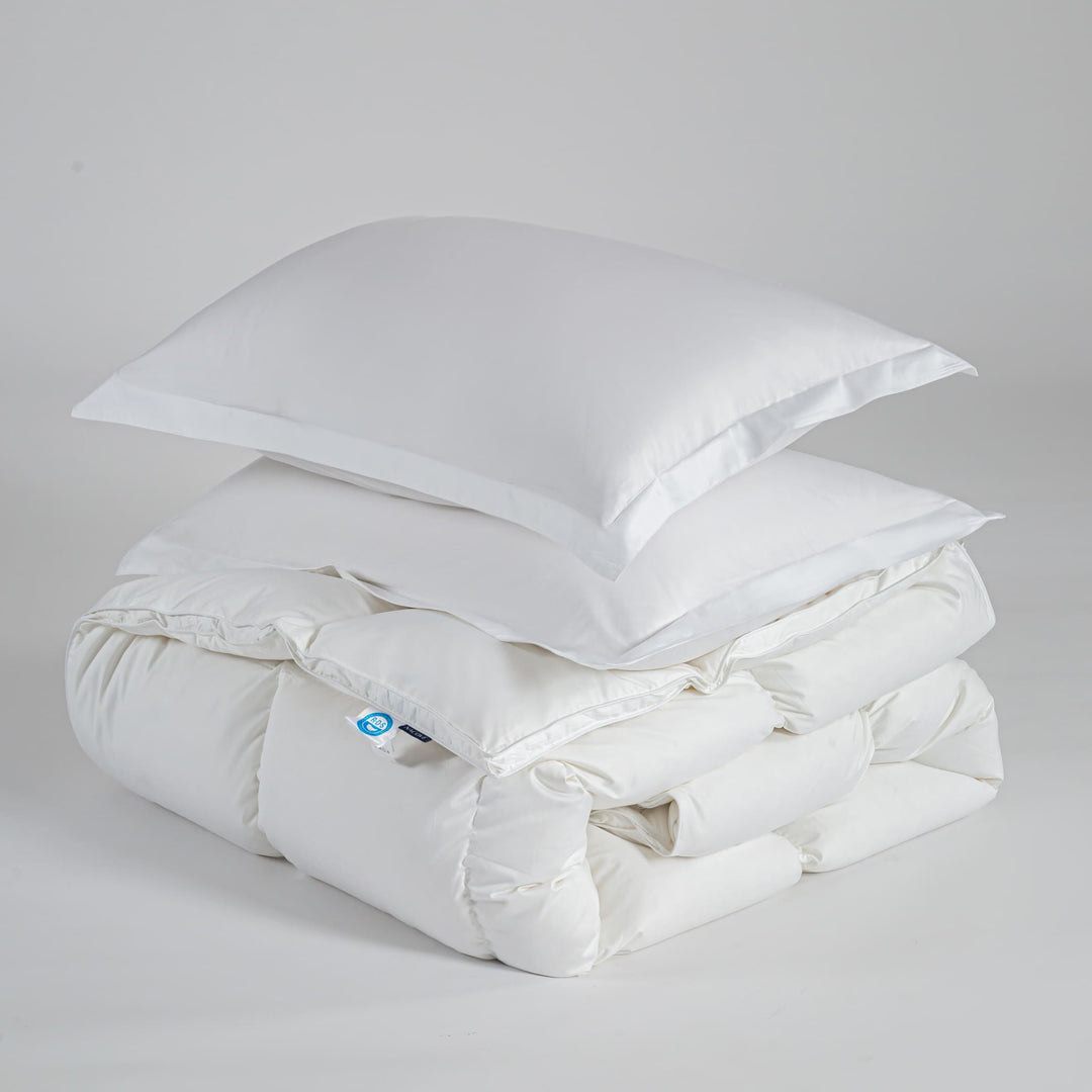 Luxuriöse Winterbettdecke aus 95 % reiner Gänsedaune
