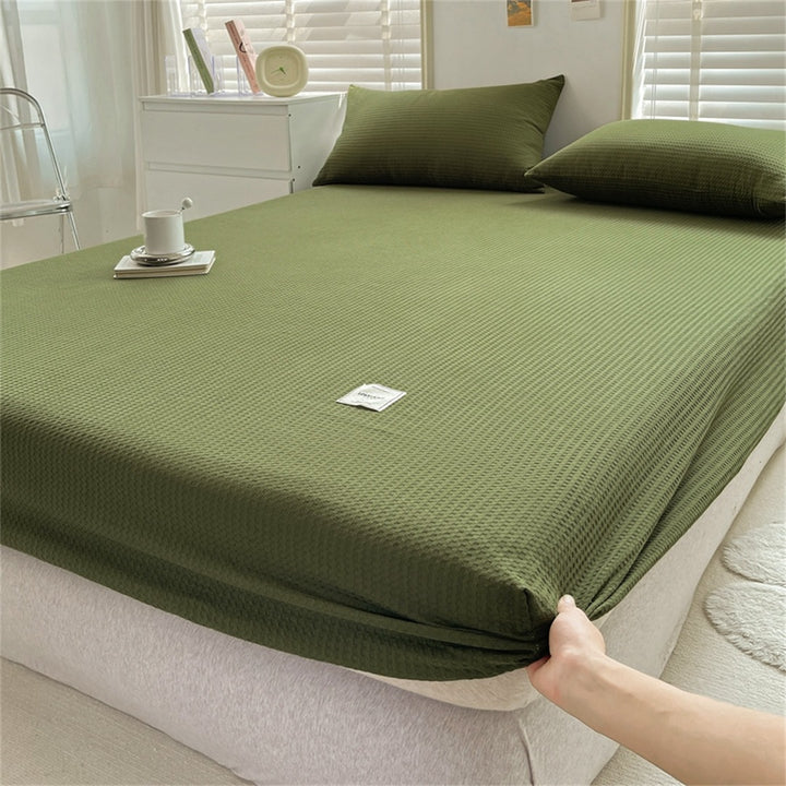 Nacove® Pure Cotton Fitted Sheet Set