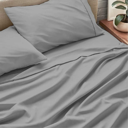 Nacove® Luxe Silk Fitted Sheet Set