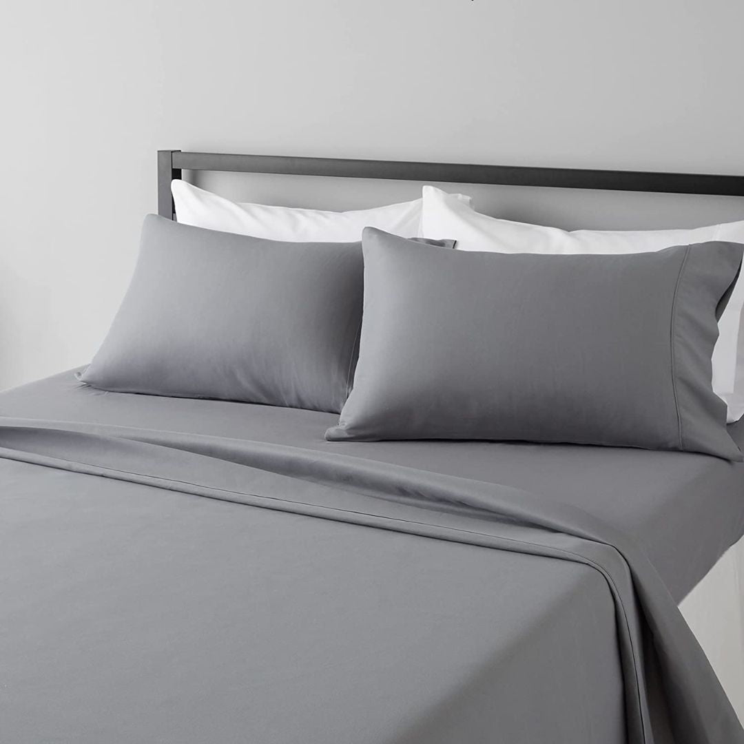 Nacove® Luxe Silk Flat Sheet Set