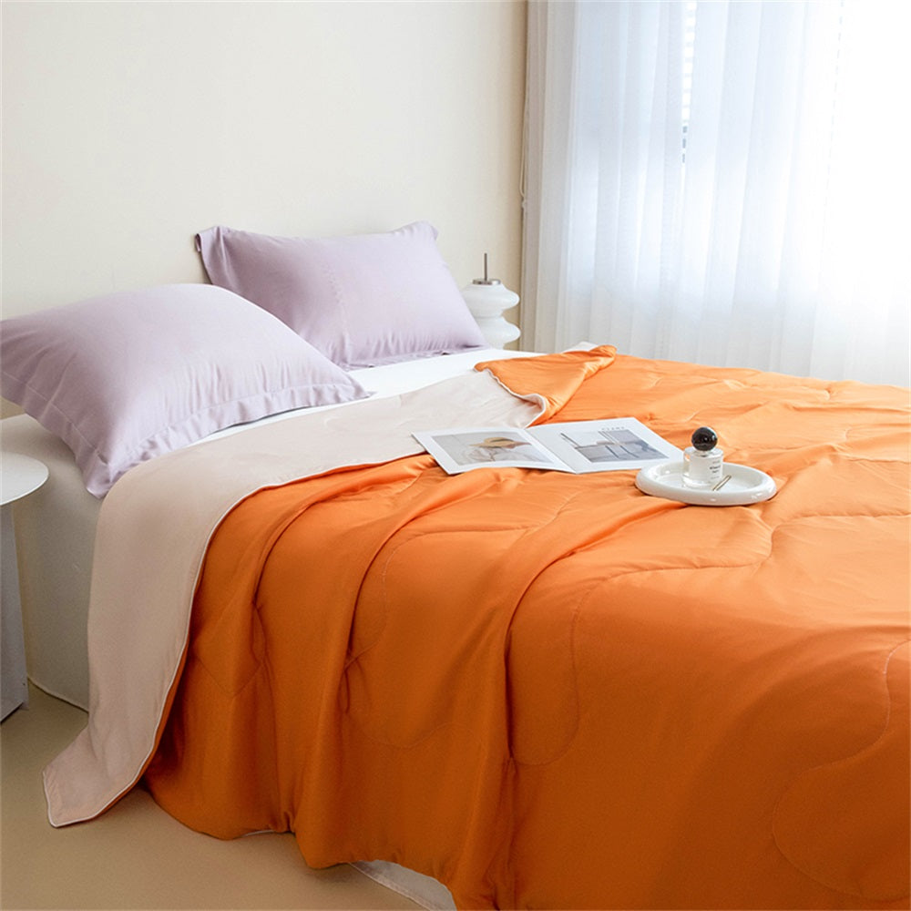 Nacove Premium Cooling Comforter - Orange