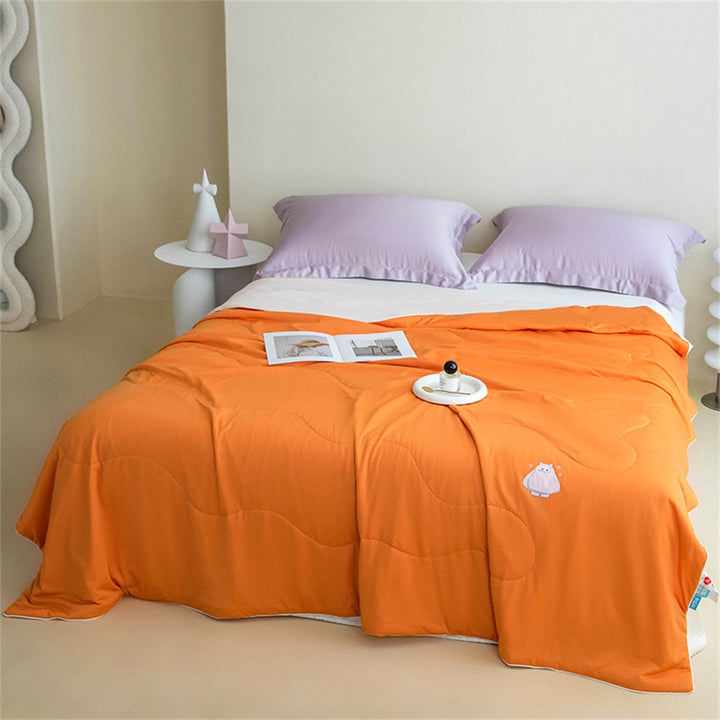 Nacove Premium Cooling Comforter - Orange