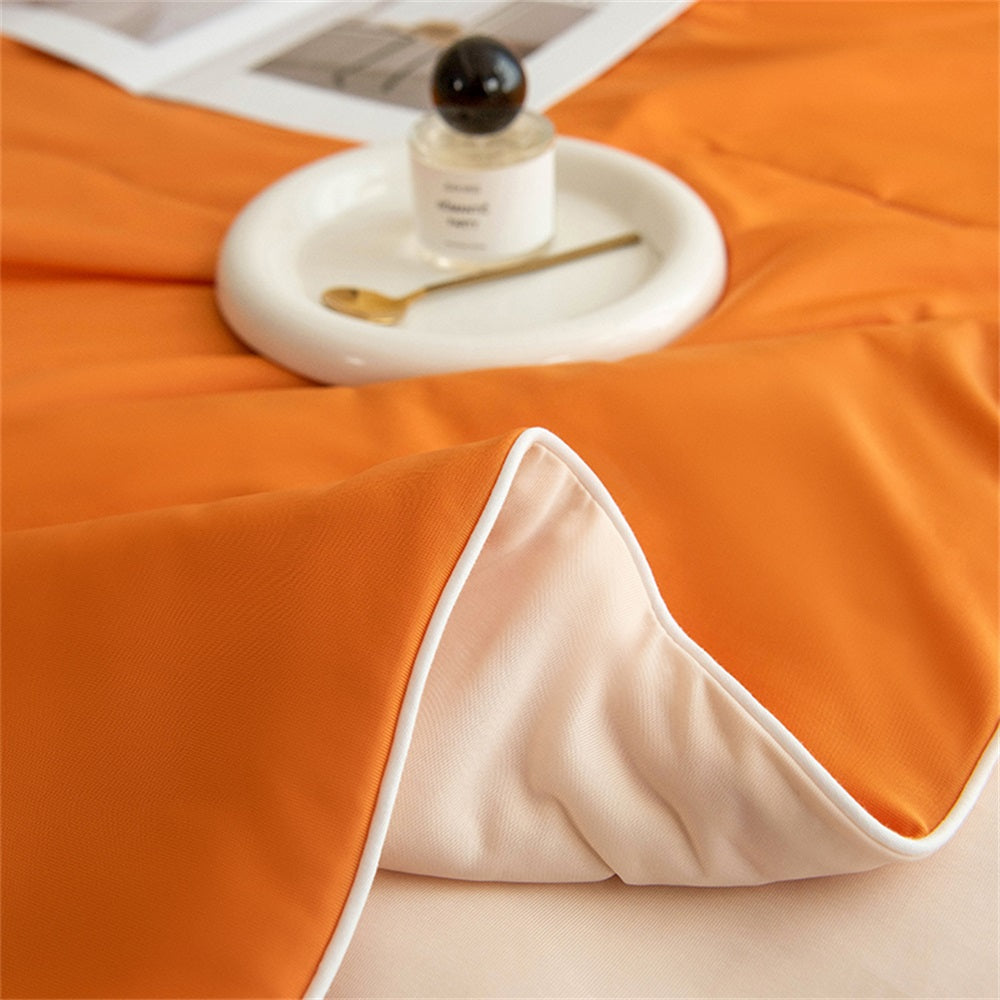 Nacove Premium Cooling Comforter - Orange