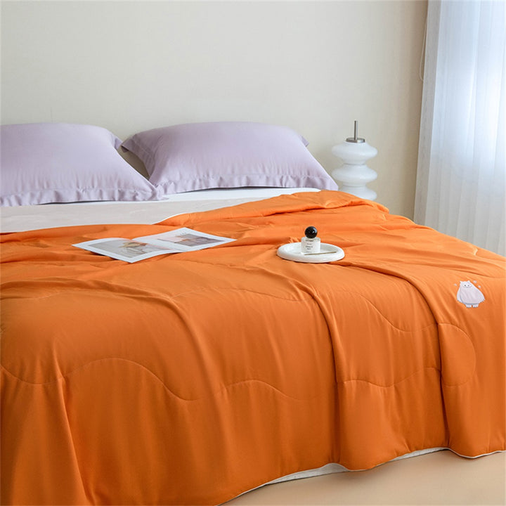 Nacove Premium Cooling Comforter - Orange