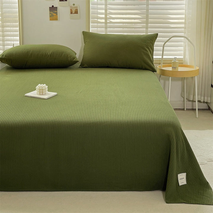 Nacove® Pure Cotton Flat Sheet Set