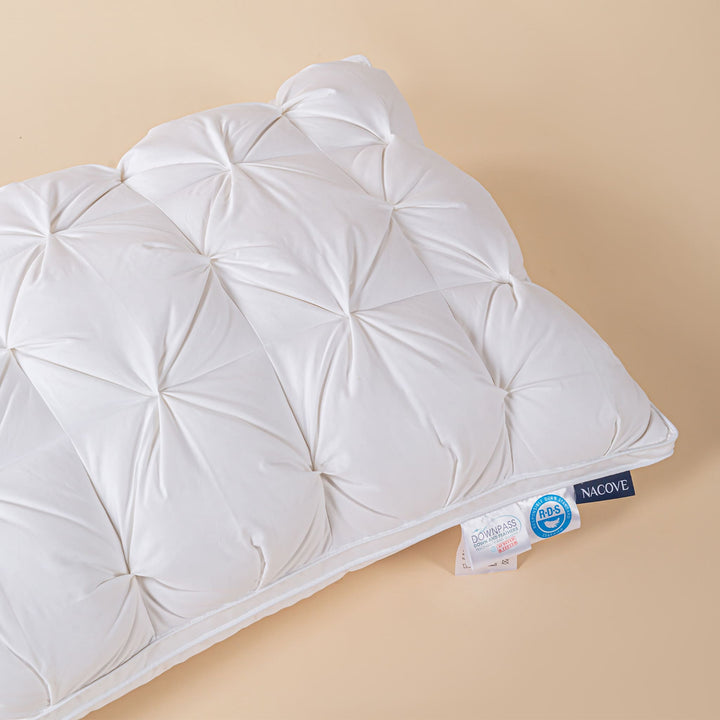 Oreiller de luxe en duvet d'oie blanche