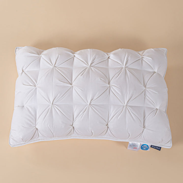 Oreiller de luxe en duvet d'oie blanche