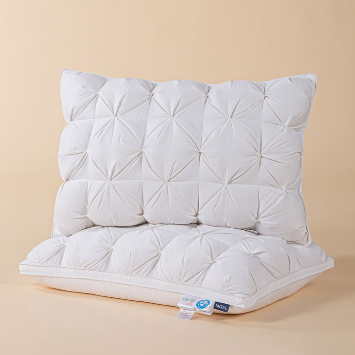 Oreiller de luxe en duvet d'oie blanche