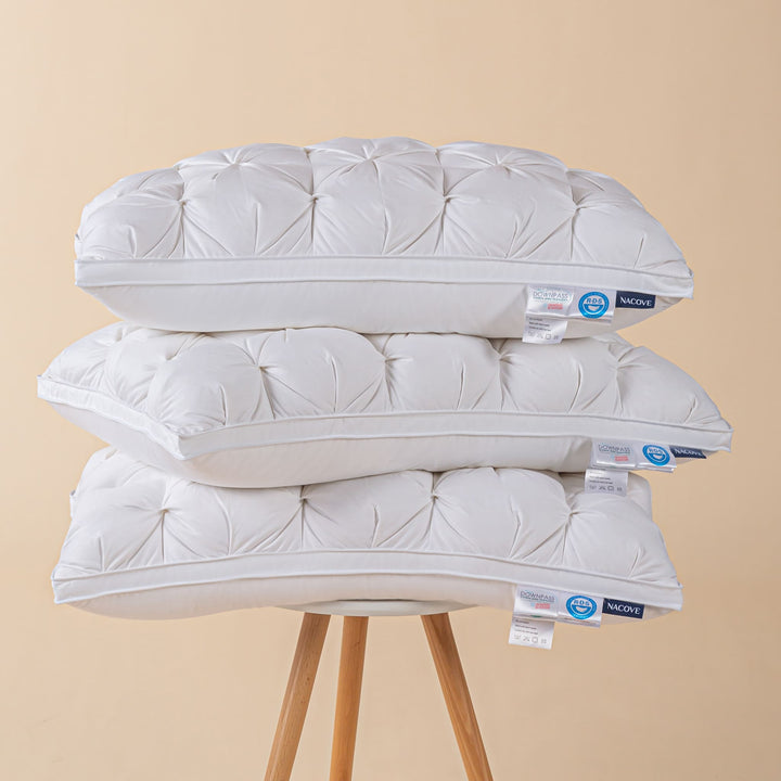 Oreiller de luxe en duvet d'oie blanche