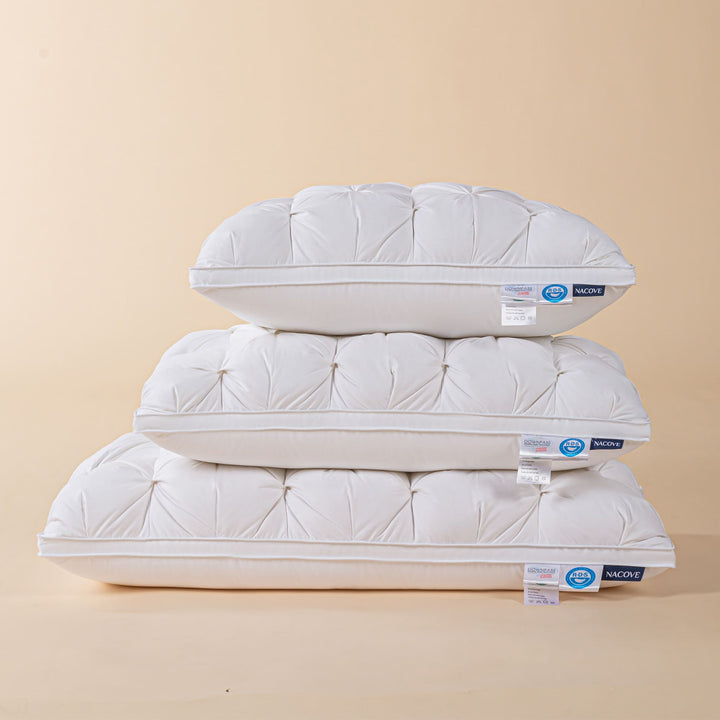 Oreiller de luxe en duvet d'oie blanche