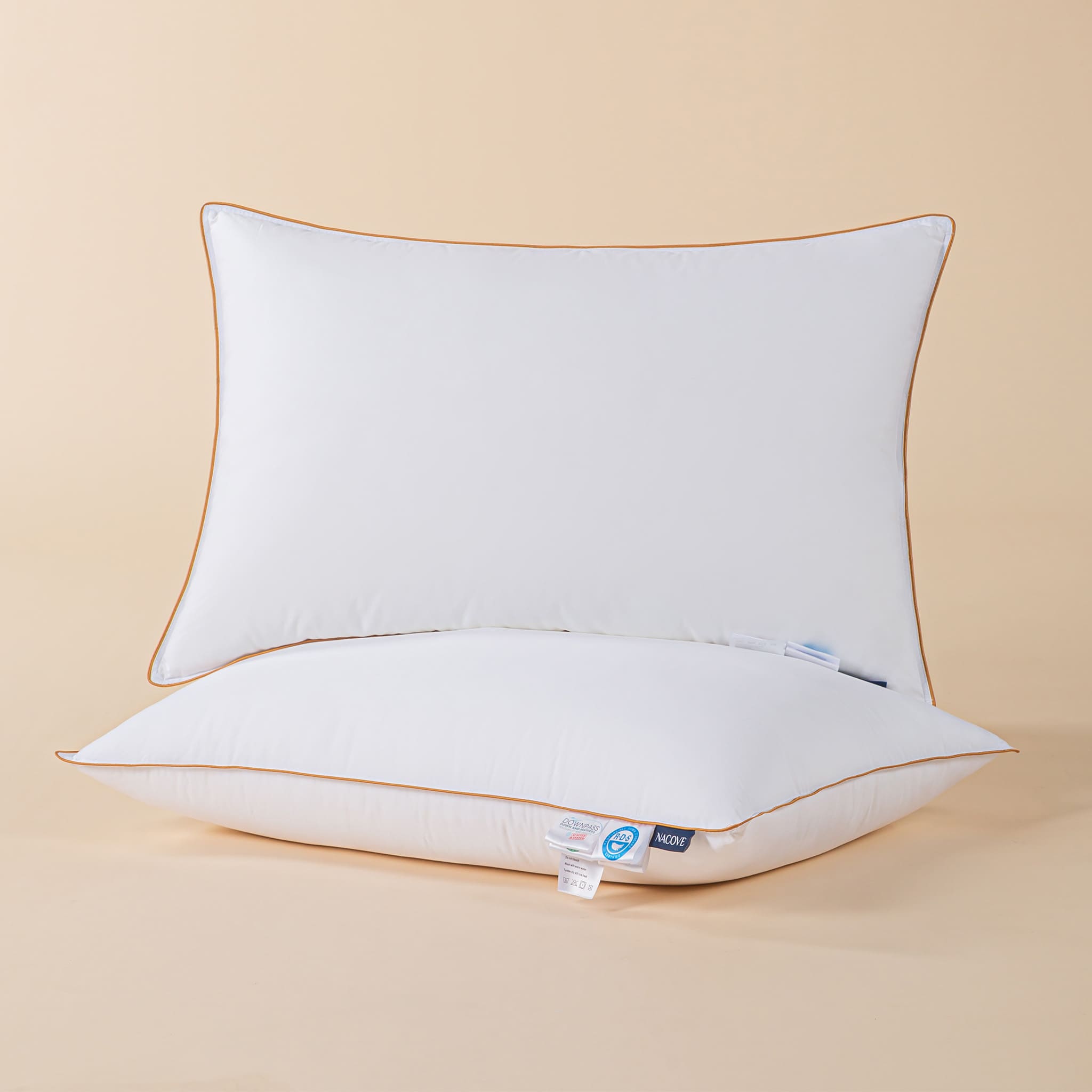 Are goose down pillows outlet good for neck pain